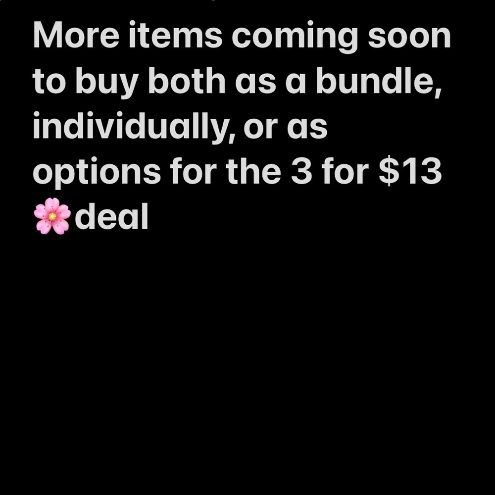 Stay tuned! More items coming soon!